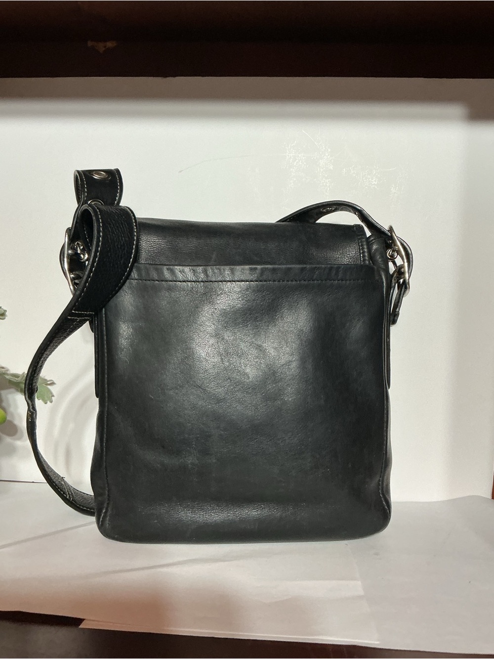 Vintage Coach Legacy Studio Flap Crossbody Bag Fair - Picture 2 of 5
